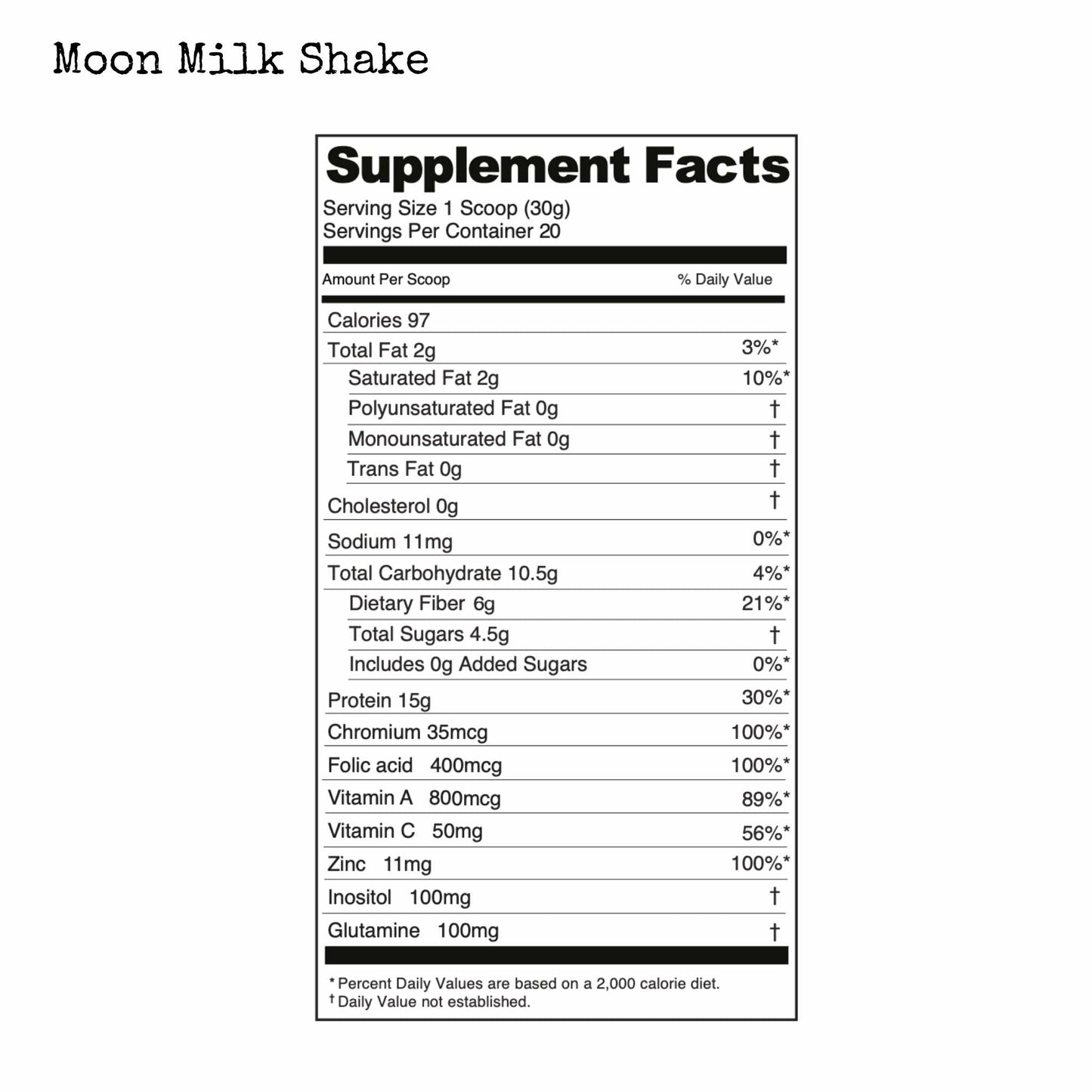 Moon Milk Shake
